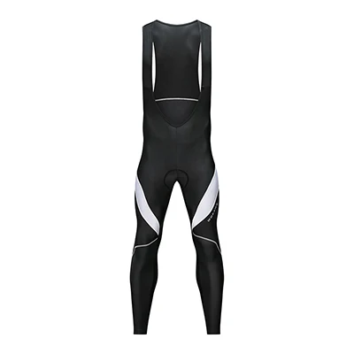 white cycling pants WOSAWE зимний термо велосипедный Одежда MTB Горный одежда для велоспорта с длинным рукавом комбинезон с длинным рукавом велосипед Джерси теплая спортивная одежда - Цвет: white cycling pants