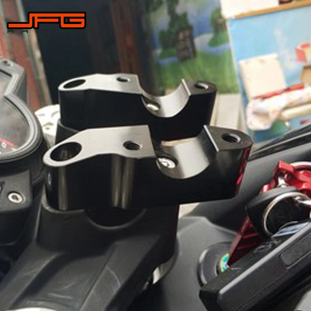 Алюминиевый Удлинитель на руль мотоцикла подъемный зажим для Benelli BJ600 BJ600GS BN600 TNT600