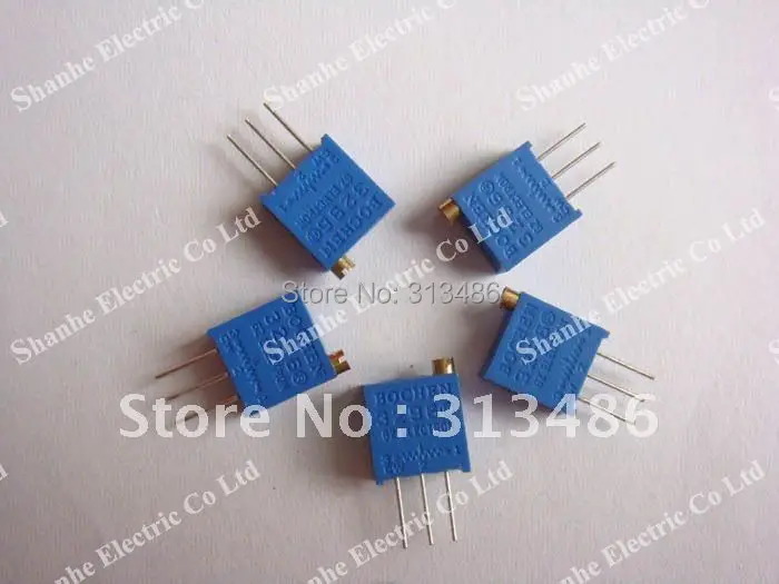 Потенциометр триммера Trimpot 3296 Вт 203(20K)|potentiometer pcb|potentiometer chippotentiometer trimmer |