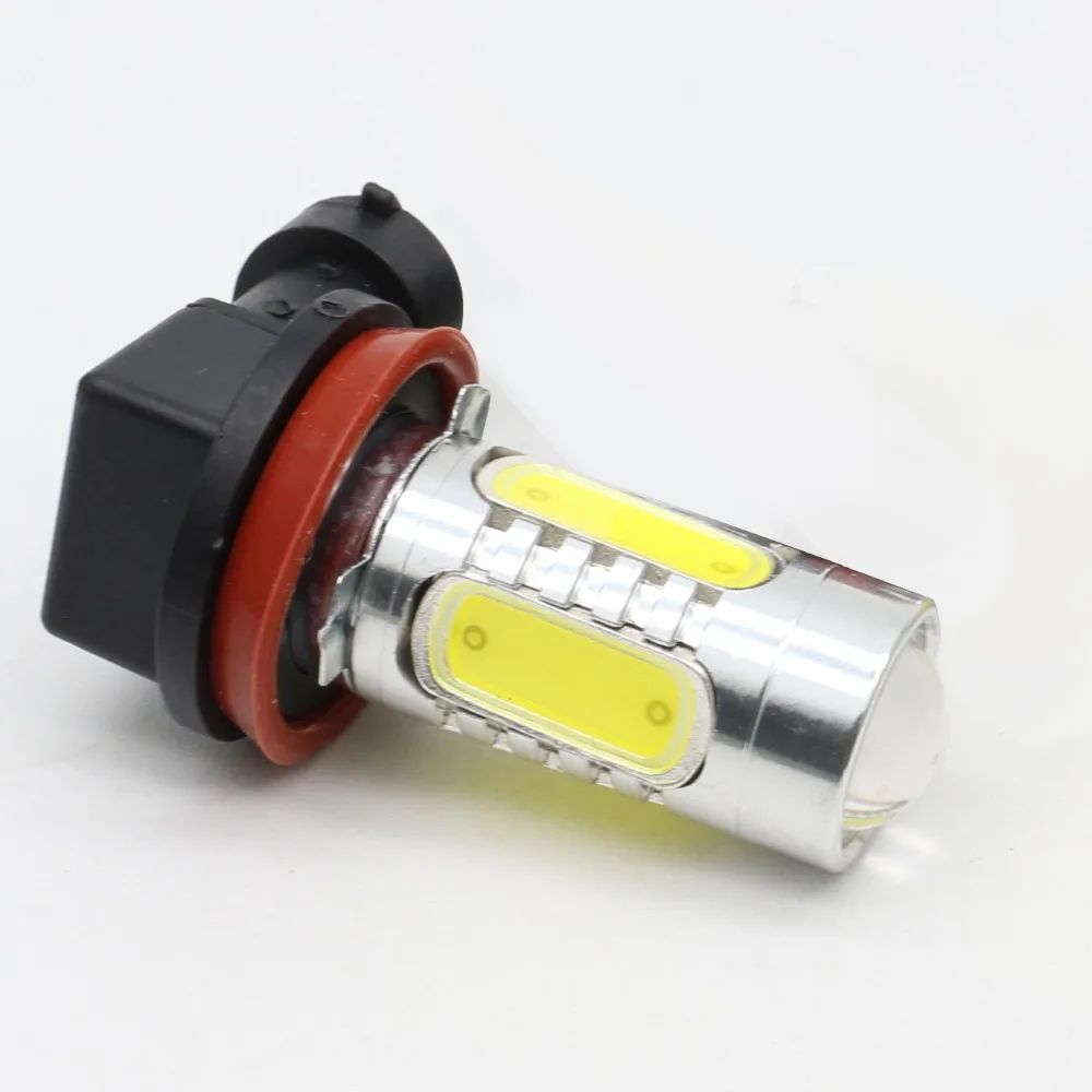 DC12V 24V универсальная 7 5 W H11 6500k светодиодная передняя противотуманная фара со