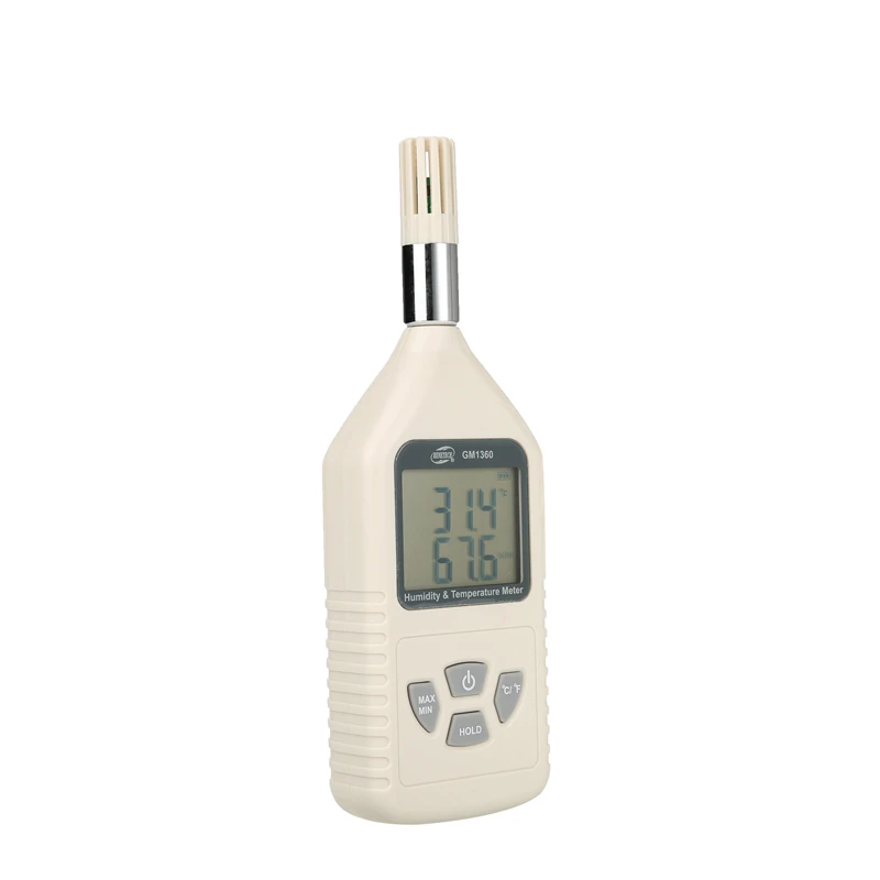 Industrial Digital Thermometer Hygrometer Handheld LCD C/F Thermo-hygrometer Factory Air Condition Temperature Humidity Meter |