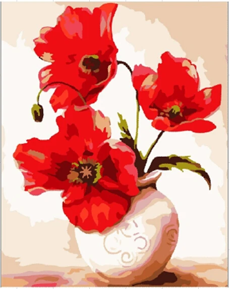 Cuadros decoracion 40*50 см картина по номерам акриловые краски настенные картины для