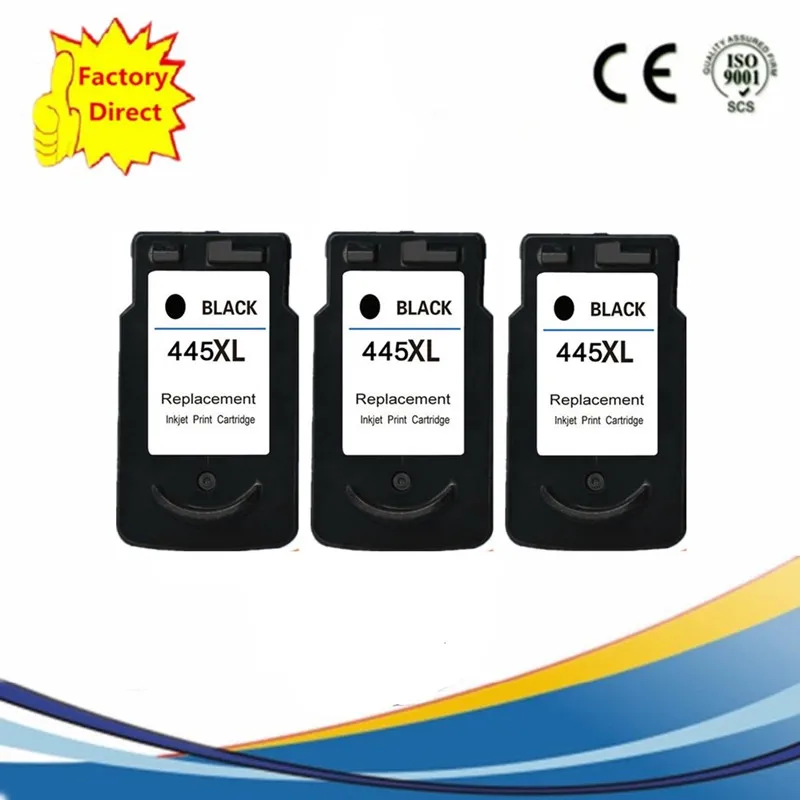 PG-445 XL PG 445 PG445 CL446 CL 446 CL-446 чернильные картриджи восстановленные Pixma IP-2840 MX-494 MG-2440 MG-2540 MG-2940 - Цвет: 3BK