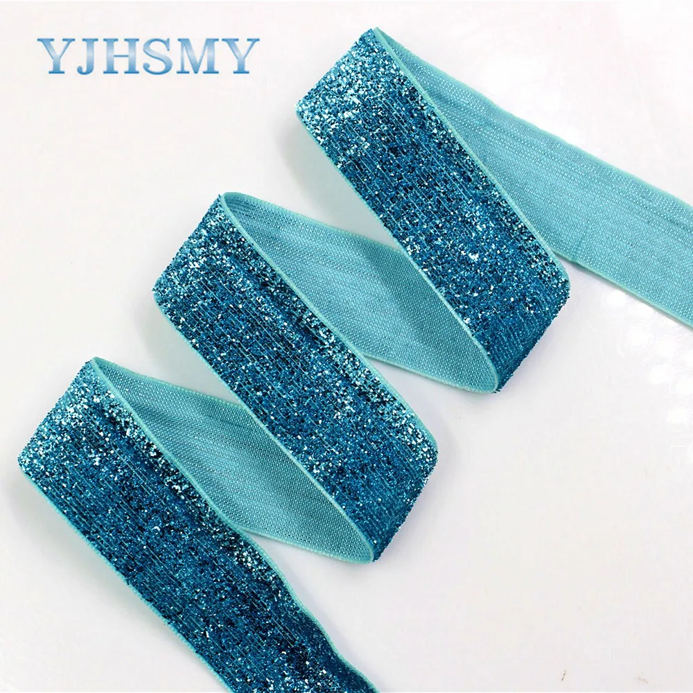 YJHSMY D 18105 36 10 ярдов 25 мм разноцветный зеленый лук лента DIY ручной работы головной