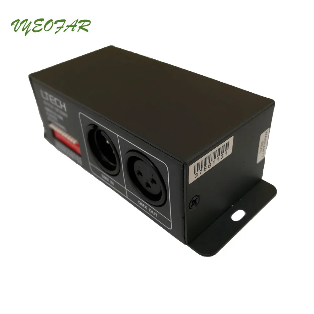 LT-DMX-1809 DMX-SPI декодер сигналов; DC5-24V Вход поддержка WS2811/WS2812, UCS1903/1912, TM1803, TM1804, TM1809 TM1812 управляющий IC