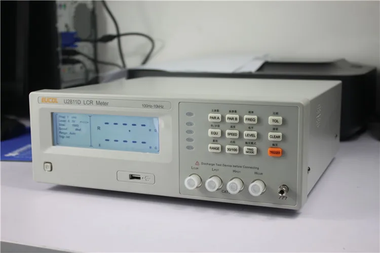 LCR метр U2811D с 100 Гц 10 кГц большой символ LCD подсветкой идеальная альтернатива TH2811D