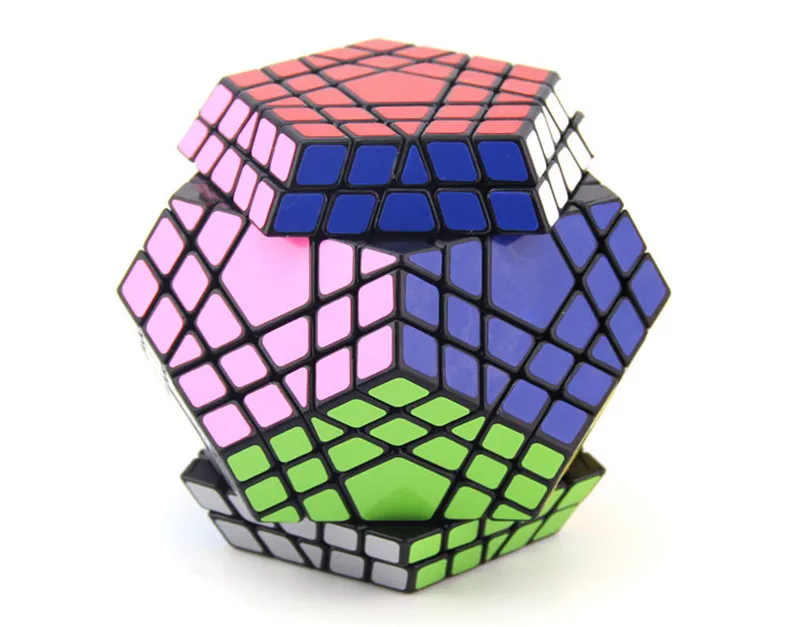ShengShou Gigaminx 5x5x5 Magic Cubo Профессиональный скоростной куб додекаэдра твисти Головоломка Развивающие игрушки для детей игрушка подарок