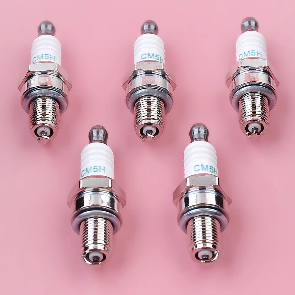 

5pcs/lot Spark Plug For Honda GX25 GX35 35cc GX 25 35 4 Stroke Trimmer Brush Cutter Blower Lawn Mower Engine Spare Part