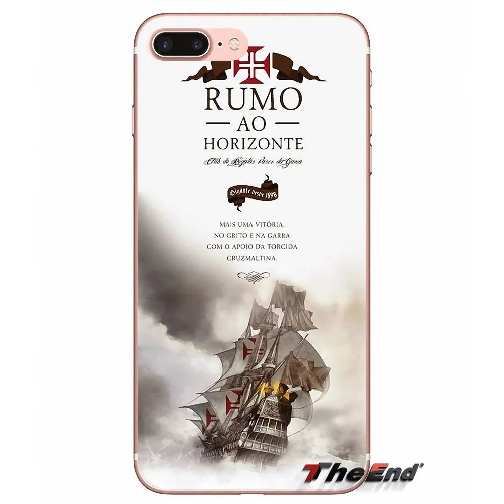 Чехлы для iPhone X 4 4S 5 5S 5C SE 6 6S 7 8 Plus Samsung Galaxy J1 J3 J5 J7 A3 A5 2016 2017 Clube de regatas vasco da gama Logo |