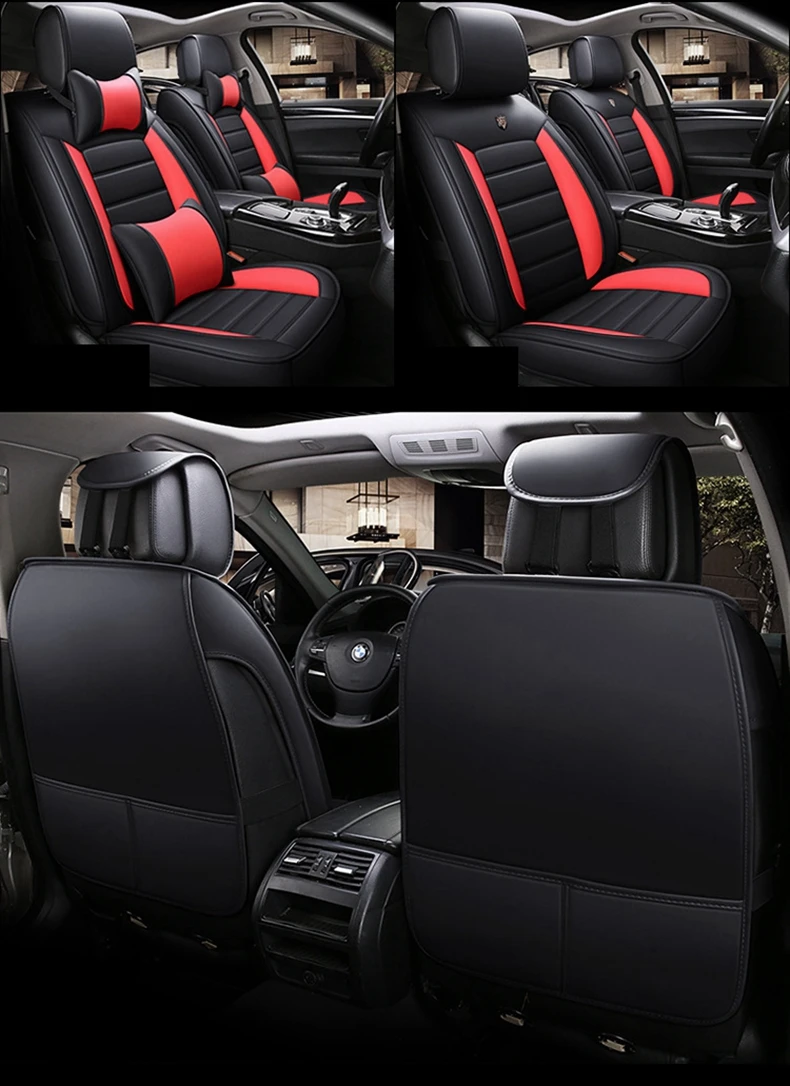 Передняя+ задняя крышка сиденья автомобиля набор для Toyota Pruis Hilux FJ Cruiser Crown Yaris LC Prado Venza Zelas Vios Auris Matrix Corolla Voltz