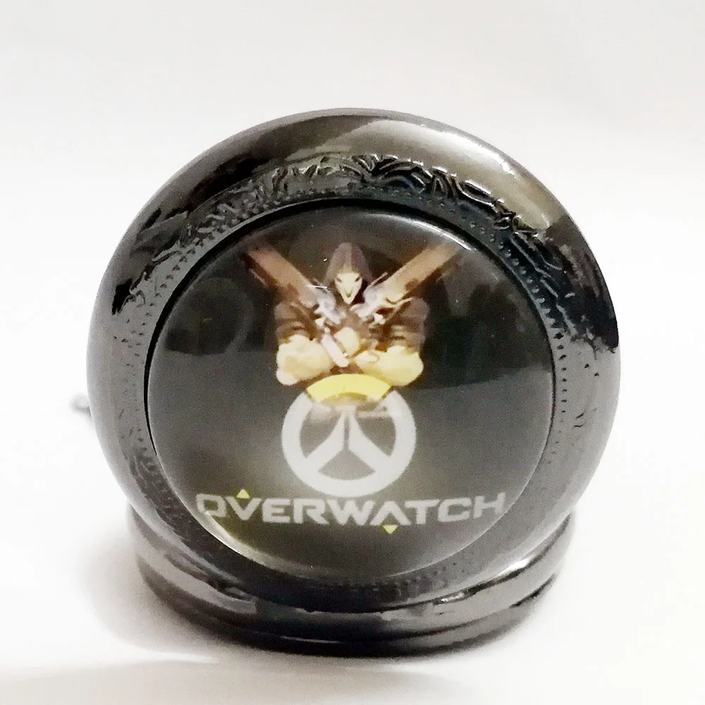 Новые модные популярные игры Overwatch черный/серебристый/бронза кварцевые