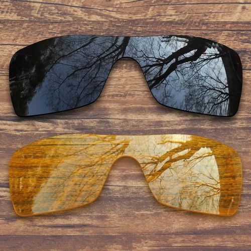 ToughAsNails Polarized Replacement Lenses for Oakley Batwolf Sunglasses- Multiple Options - Цвет линз: Black and Yellow