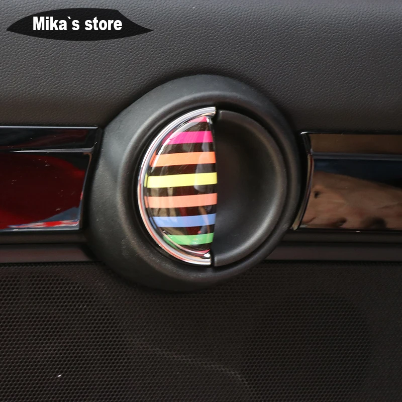 Автомобильные наклейки Защита панели двери ручки для Mini Cooper F54 F55 F56 F60 интерьерный