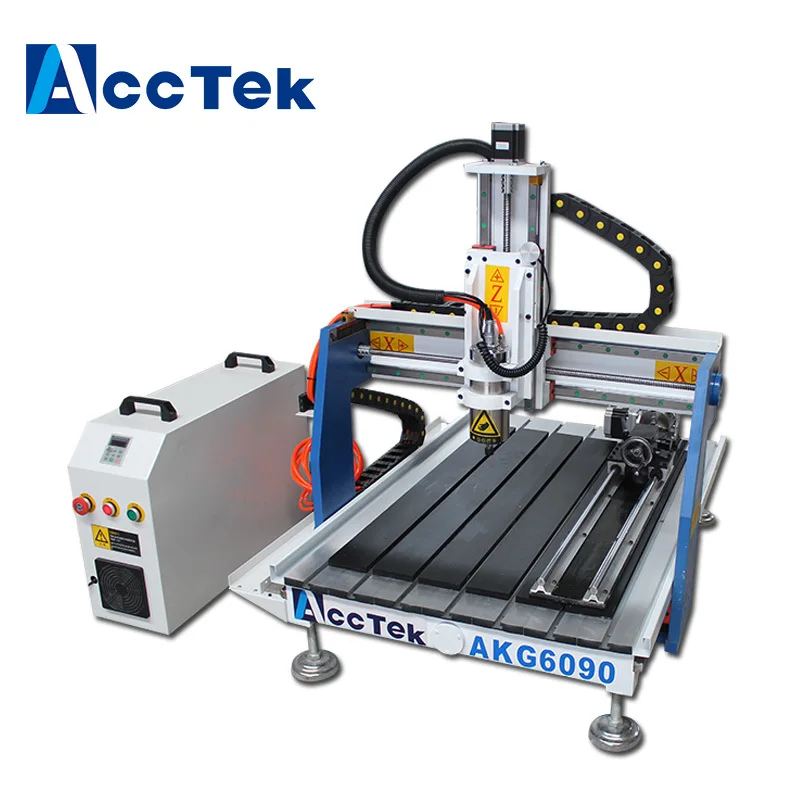 Высокая точность Китай 3 оси 4 5 осевой фрезерный станок ЧПУ 9060 древесины cnc