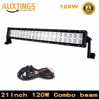 discount ip67 1224 volt led light bar 21 inch 120w combo light bar within wiring led offroad light bar 8000lm auto light