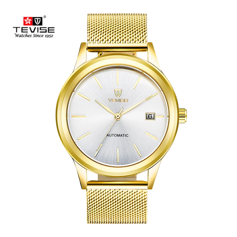 Часы мужские автоматические из нержавеющей стали|relogio brand|relogio fashionrelogio f |