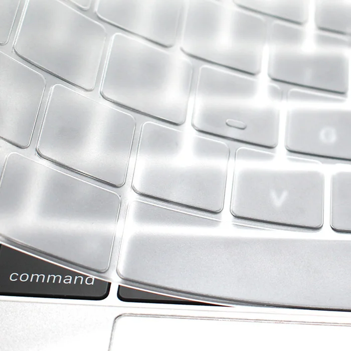 Защитный чехол для клавиатуры Macbook 12 Retina силиконовый Pro 13 панель без касания A1708 3