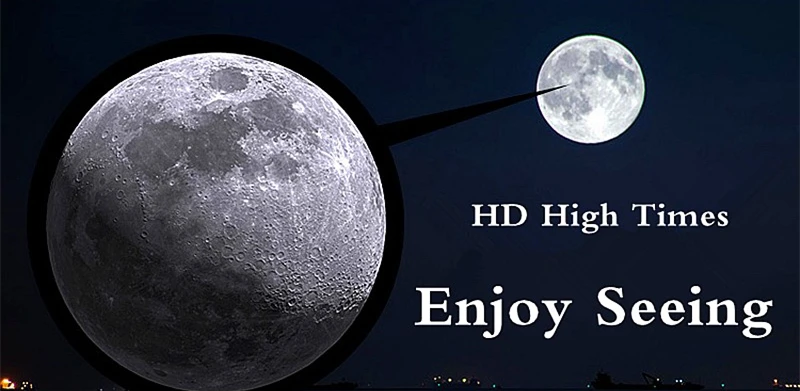 Полностью металлический HD бинокль Военный бинокль Lll ночного видения телескоп широкоугольный Карманный мин русский зум Монокуляр Baigish 20X50