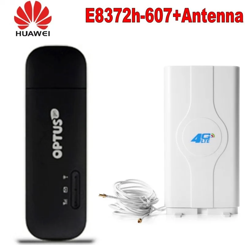 Разблокированный Huawei E8372h-607 Wingle LTE Универсальный 4G USB модем автомобильный Wifi с