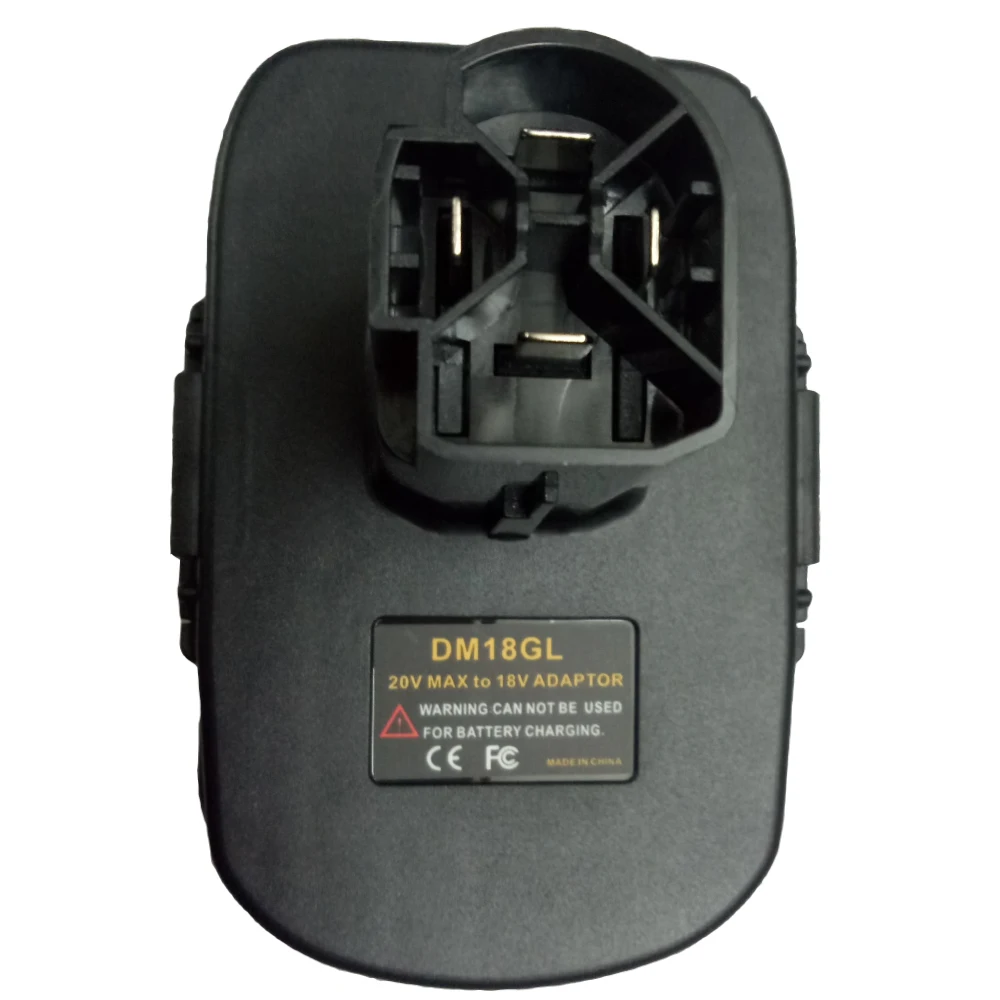 Адаптер аккумуляторной батареи DM18GL для Dewalt инструмент 18 в и адаптер Milwaukee