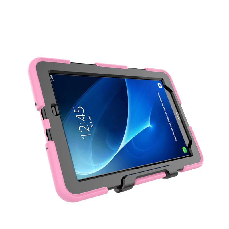 Армированный чехол с подставкой Funda для samsung Galaxy Tab A A6 10,1 P580 P585 чехол для планшета противоударный сверхмощный стенд