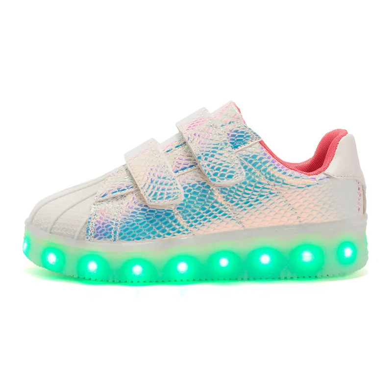 Yeafey/осень USB корзина водить ребенка обувь с подсветкой Детские светящиеся