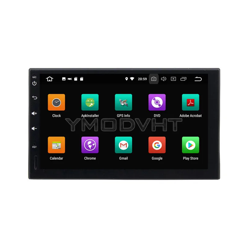 YMODVHT 7 дюймов Android 8 0 Восьмиядерный PX5 4 Гб универсальный автомобильный DVD плеер
