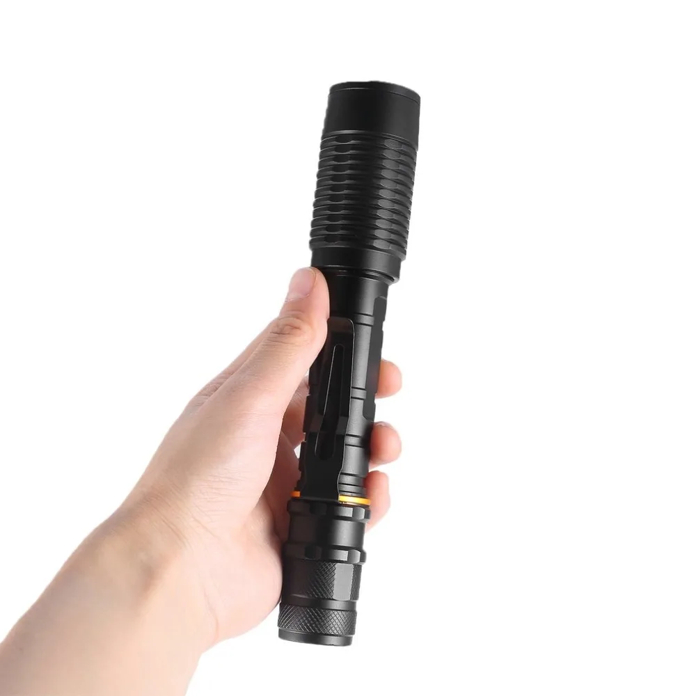LED Flashlight Outdoor Camping Portable Mini Battery Powered 5 Mode Focus Adjustable Strong Light Torch Headlight | Лампы и освещение