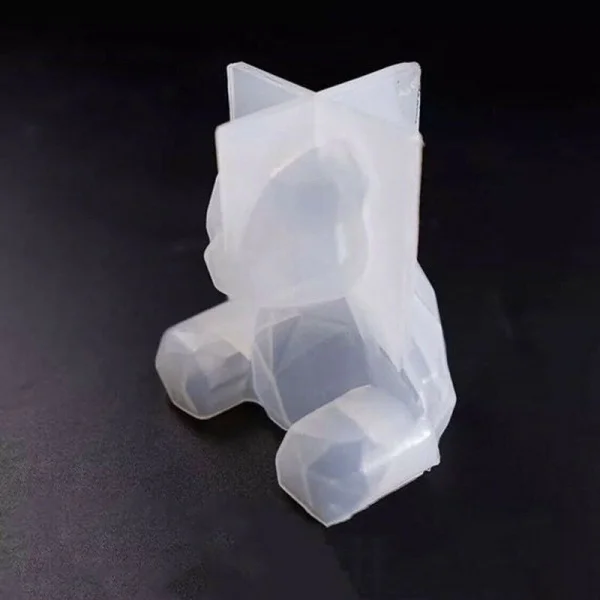 Рождественские декоративные формы 3D Медведь Смола форма шоколада эпоксидная смола, форма ручной DIY ремесло инструмент приспособление для выпечки силиконовые формы помадки