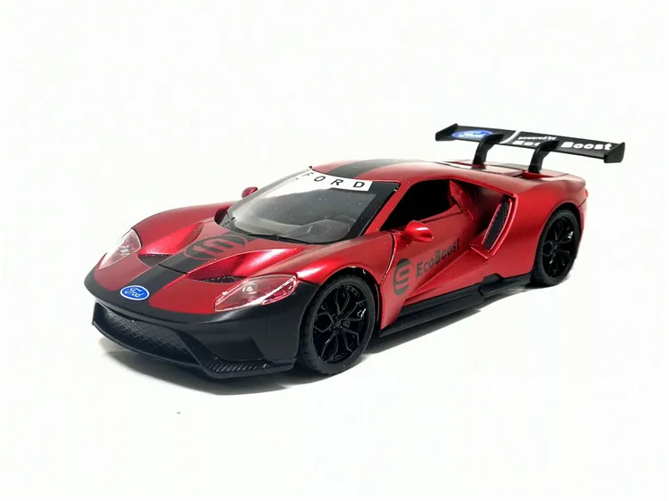 Модель Ford GT с высокой имитацией масштаб 1:32 модель автомобиля из сплава 3 открытые