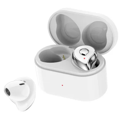 Sliver SE6 новейшие Bluetooth 5,0 TWS Bluetooth наушники 6D стерео беспроводные наушники IPX5 водонепроницаемые наушники 650 мАч наушники без головы - Цвет: Sliver