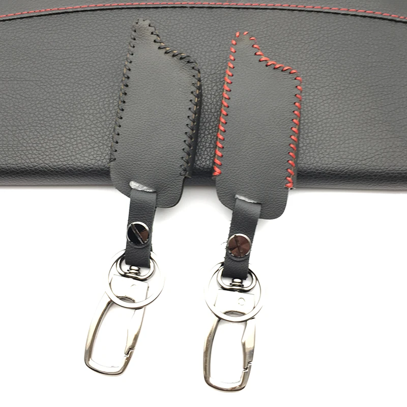 X5 жидкокристаллический дистанционный кожаный ключ чехол Брелок выключатель для