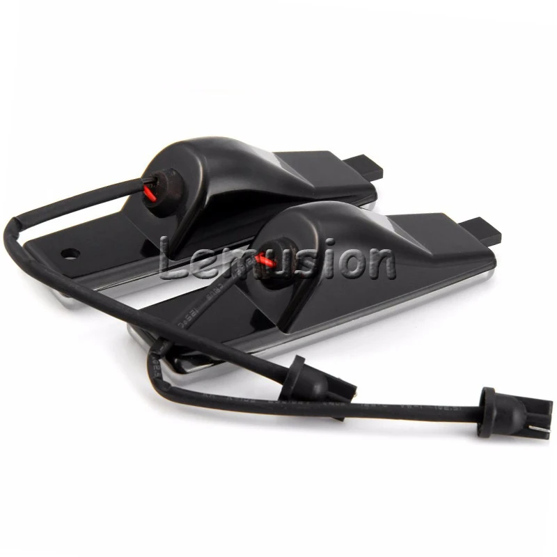 1 пара Автомобильный светодиодный номерной знак светильник дневные ходовые огни