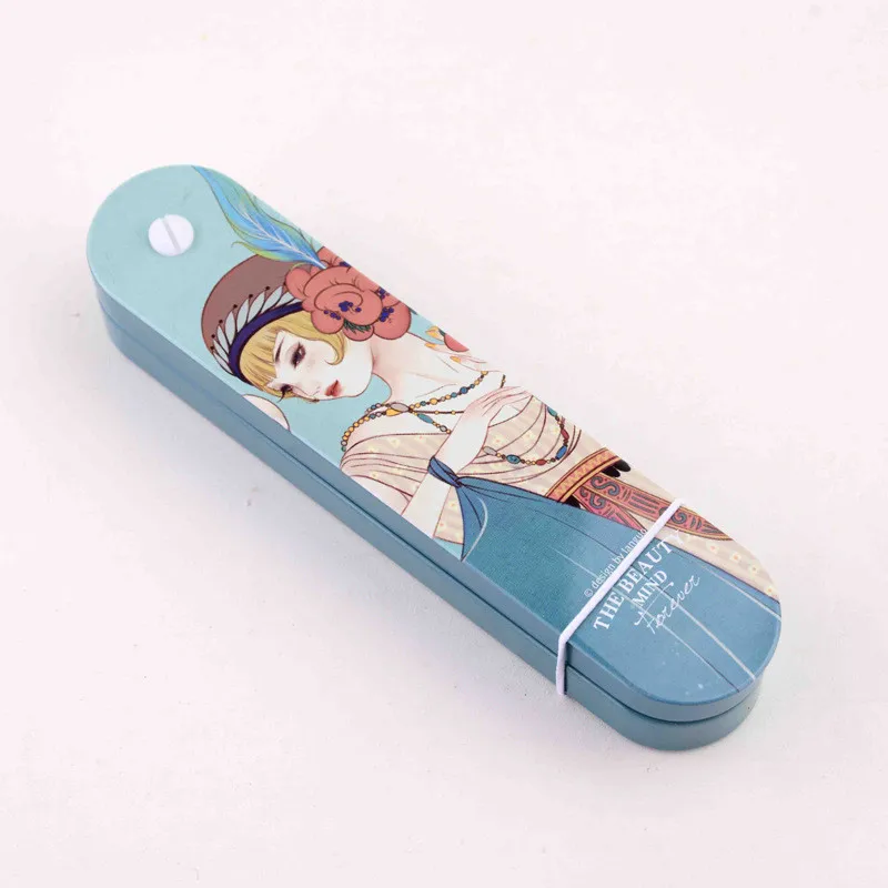 Пеналы для карандашей с надписью The Beauty Mind Forever|pencil case|pencil boxbox pen |