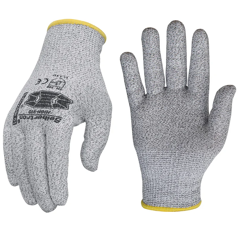 Ударопрочные бесшовные трикотажные перчатки EN388 Level 5 водонепроницаемые с