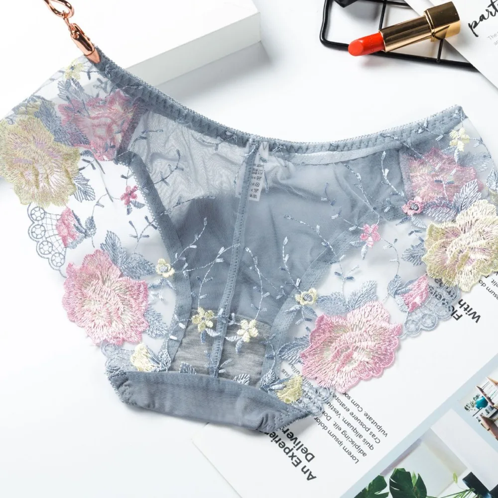 Женские кружевные шорты BEFORW комфортные нейлоновые дышащие трусы с низкой