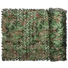 6x1,5 м Военные кемпинг камуфляжная сетка Лесной камуфляж джунгли камуфляж сетки Охота Стрельба головные уборы для рыбалки, защиты от солнца укрытие скрыть плетения