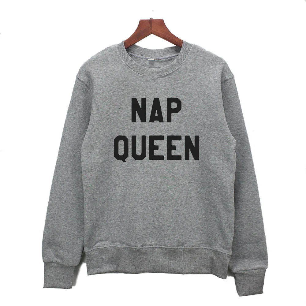 Толстовка Nap queen забавная уютная Свободная кофта уличная Женская толстовка Kawaii