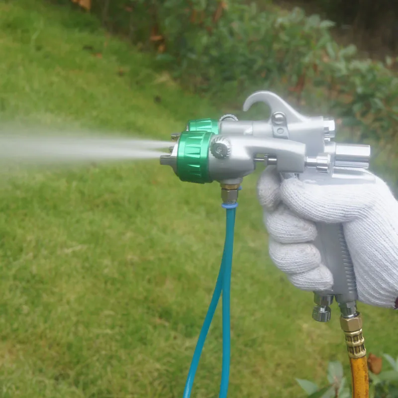 Инструменты для рисования SAT1189, высокое качество, набор с двойным соплом, распылитель на хромированной пене hvlp