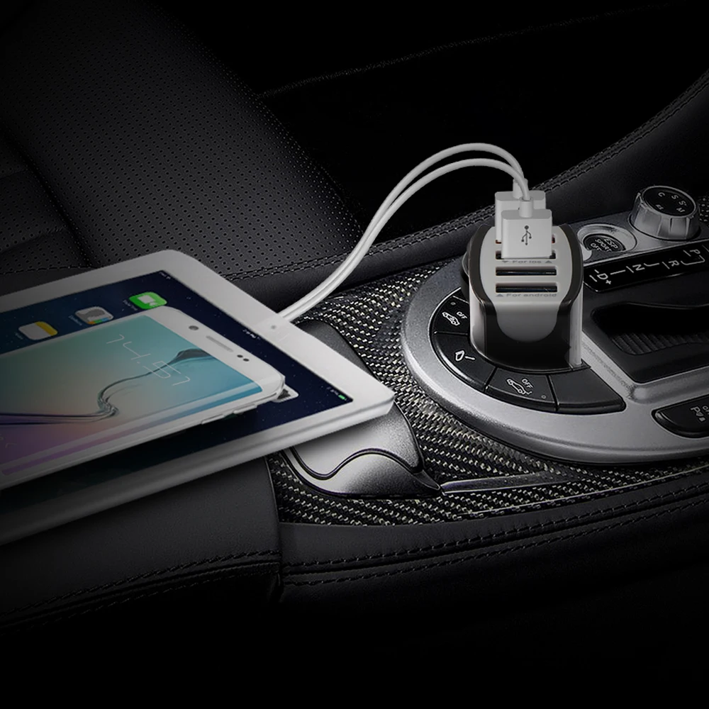 4 USB Quick Charge 4,0 3,0 USB Автомобильное зарядное устройство для Xiaomi Mi 9 huawei P30 Pro QC4.0 QC3.0 QC 7A Быстрая зарядка PD автомобильное зарядное устройство для телефона