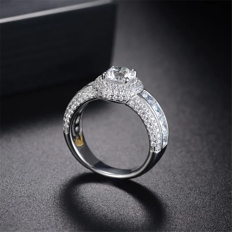 Горячая Распродажа модные ювелирные изделия из фианита класса ААА круглые