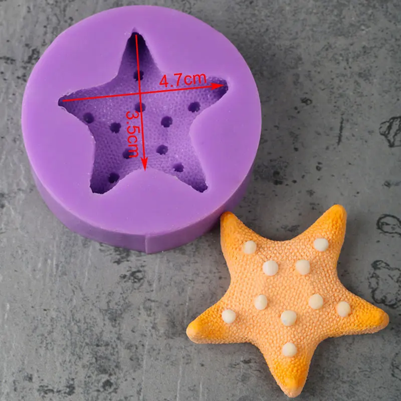 Морские ракушки силиконовые формы помадные для украшения торта инструменты