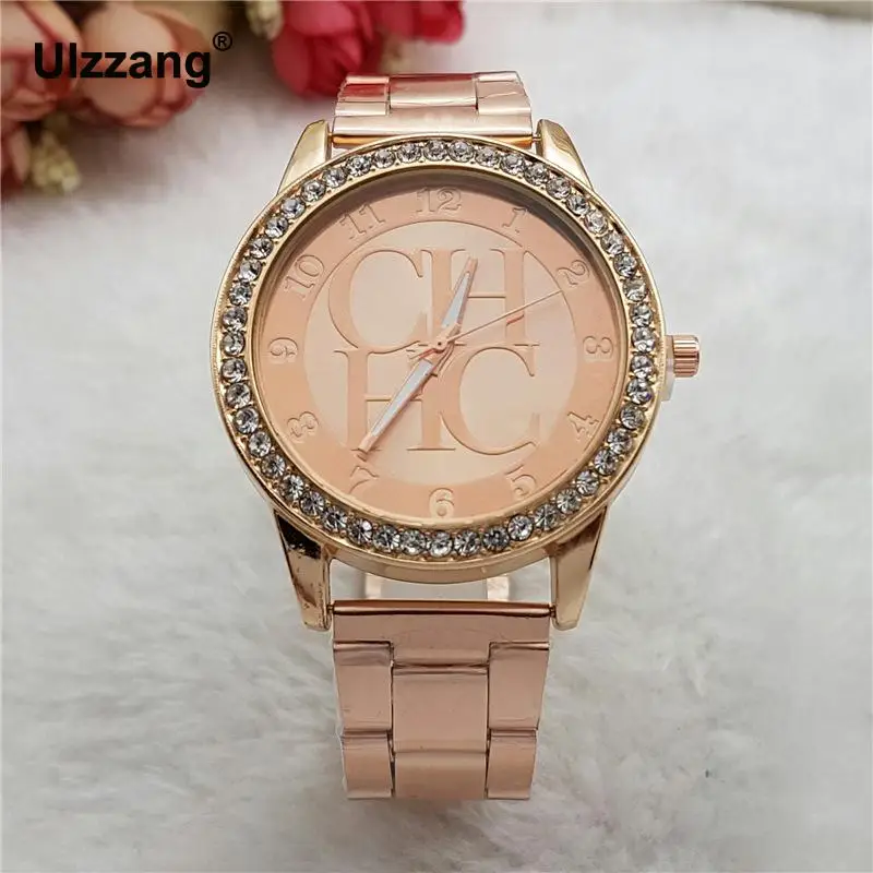 Горячая Распродажа Роскошные наручные часы с кристаллами и бриллиантами золото