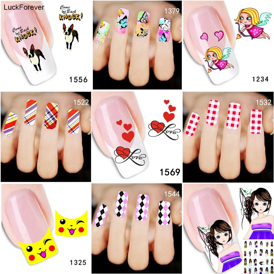 5 шт. наклейки для дизайна ногтей|foil decal|nail foilnail art stickers |
