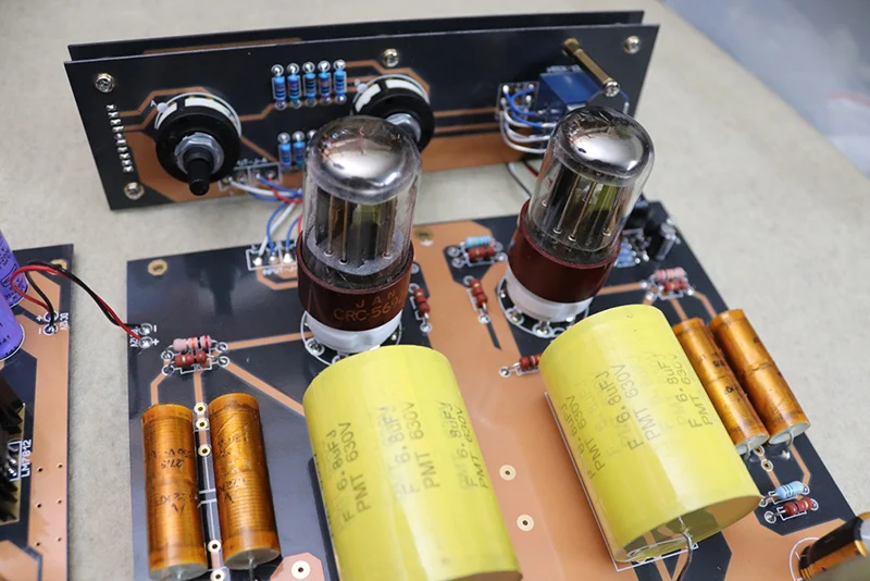 Lusya 6sn7 12AU7 Valve Tube Bile Preamp Pre-amp reference American rogue99 HiFi Balanced Bile Preamp DIY KIT T0657