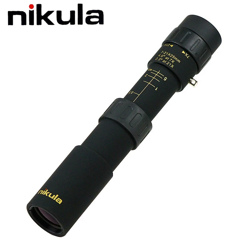Оригинальный бинокль Nikula 10-30x25 зум Монокуляр Высокое качество телескоп карман