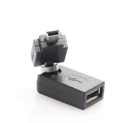 Переходник папа-мама USB 360 с углом поворота 2 0 градусов на Mini USB/USB 3 адаптер