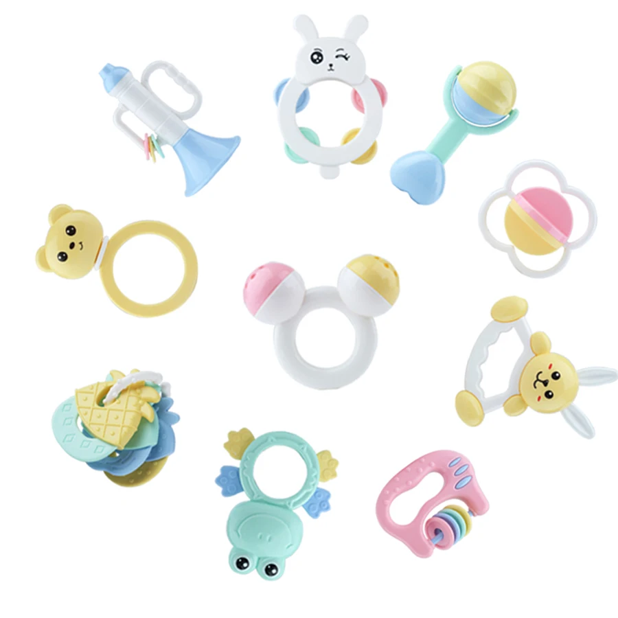 Beiens 12 шт. детские игрушки колокольчик сочетание молодых подарок для малышей ящик