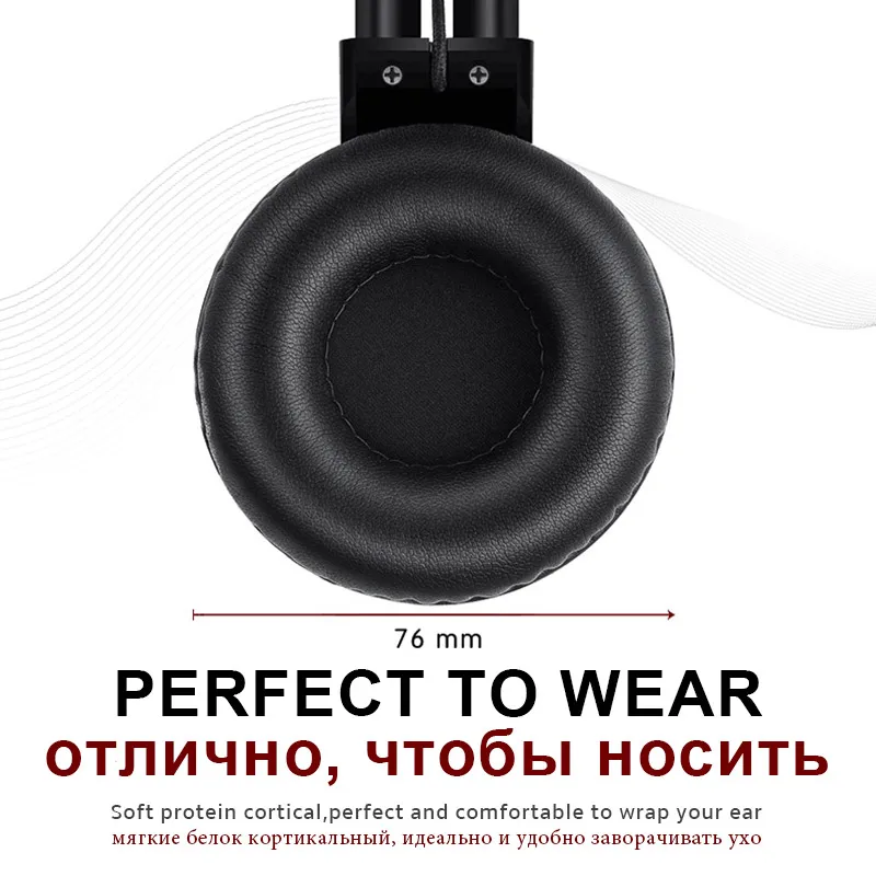 Беспроводные наушники P6 регулируемые Bluetooth с микрофоном поддержка TF карт