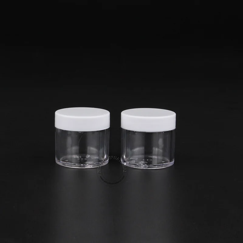 10 шт. x 30 г высококачественная прозрачная пластиковая банка для крема